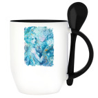 Кружка с ложкой