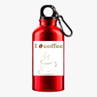 Металлическая бутылка 400 мл UV-DTF