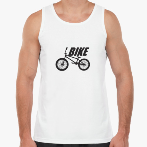 Майка с принтом  Bike