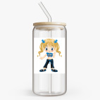 Банка с бамбуковой крышкой