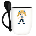 Кружка с ложкой