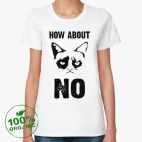 Женская футболка органик