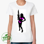 Женская футболка органик