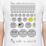 Your smiles are too serious