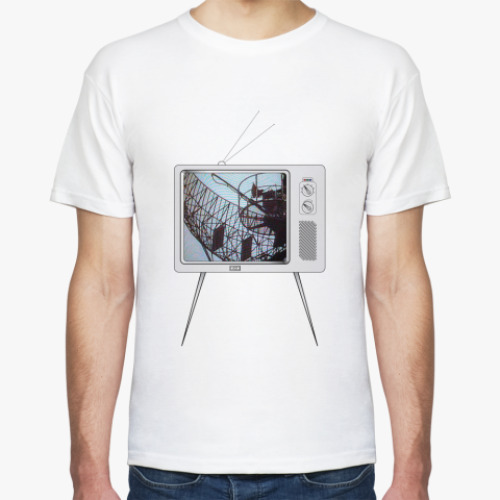 Футболка с принтом acidTV