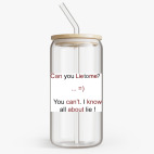 Банка с бамбуковой крышкой