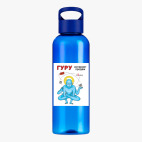 Прозрачная спортивная бутылка