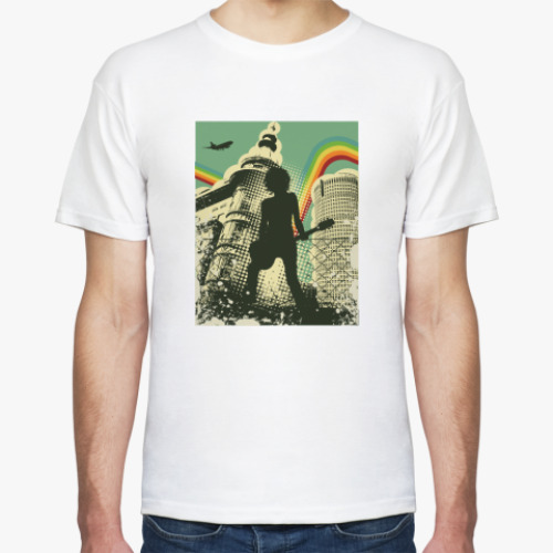 Футболка с принтом City