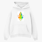 Толстовка худи оверсайз