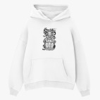 Толстовка худи оверсайз