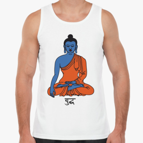 Майка с принтом 'Будда'