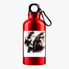 Металлическая бутылка 400 мл UV-DTF