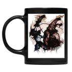 Кружка цветная UV-DTF