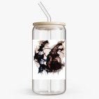 Банка с бамбуковой крышкой