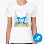 Женская спортивная футболка
