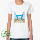 Женская футболка органик