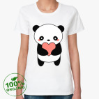 Женская футболка органик