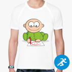 Мужская спортивная футболка