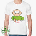 Мужская футболка органик