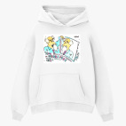 Толстовка худи оверсайз