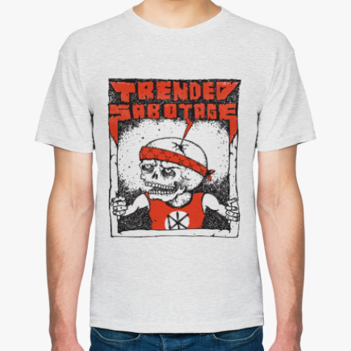 Футболка с принтом 'TxSx angry kid'