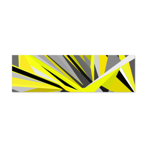 Виниловые наклейки с принтом Взрыв желтого