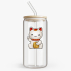 Банка с бамбуковой крышкой