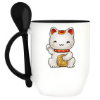 Кружка с ложкой