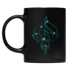 Кружка цветная UV-DTF