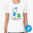 Женская спортивная футболка
