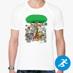 Мужская спортивная футболка