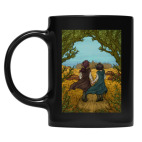 Кружка цветная UV-DTF