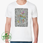 Мужская футболка органик