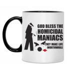 Кружка двухцветная