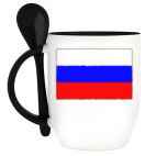 Кружка с ложкой