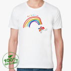 Мужская футболка органик