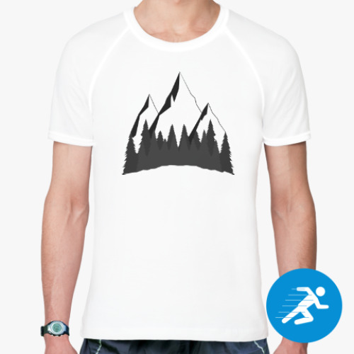Спортивная футболка Mountains Forest