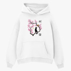 Толстовка худи оверсайз