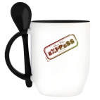 Кружка с ложкой