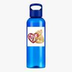 Прозрачная спортивная бутылка