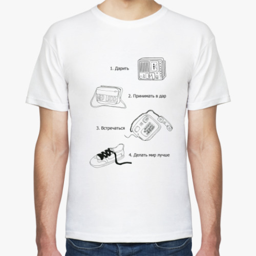 Футболка с принтом 'Смыслы'