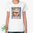 Женская футболка органик