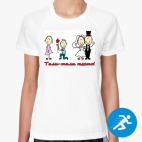 Женская спортивная футболка