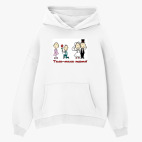 Толстовка худи оверсайз