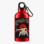 Металлическая бутылка 400 мл UV-DTF