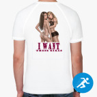 Мужская спортивная футболка