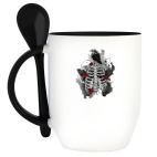 Кружка с ложкой