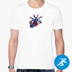 Мужская спортивная футболка