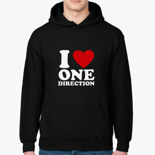 Толстовка худи с принтом One direction