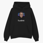 Толстовка худи оверсайз